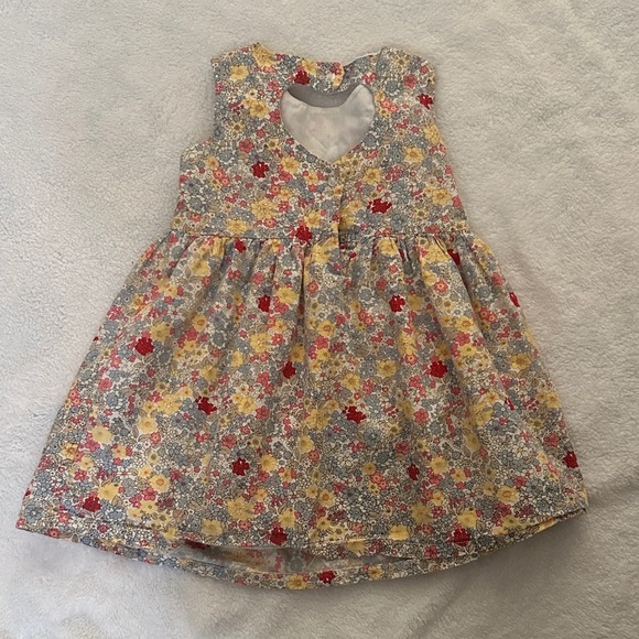 SOSOMI Heart Cut Out Baby Dress Multi SIZE 18-24 MONTHS Playful Heart Detail - Picture 1 of 4